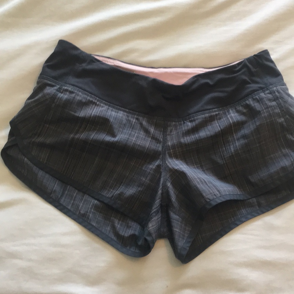 Lululemon Speed Up running shorts sz 4